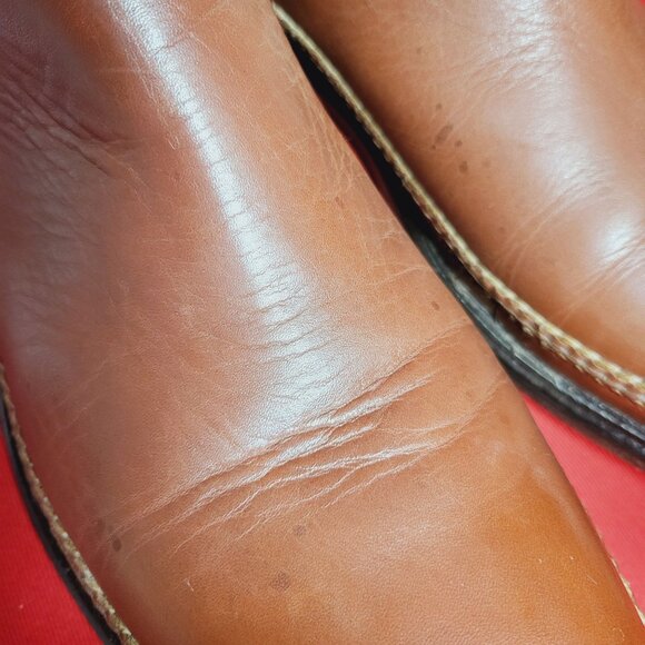 HS Trask Mens Brown Leather Chelsea Ankle  Boots Size 12M - Picture 11 of 15